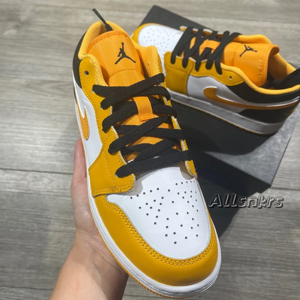 Air Jordan 1 Low GS TAXI 🚕 Shoes Sneakers - Picture 3 of 10